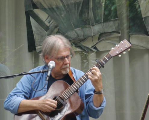 Gitarist Kees van der Poel